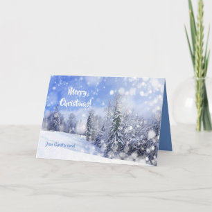 Cartão Estou sonhando com um Natal Branco
