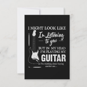 Cartão Estou Tocando Meu Violão