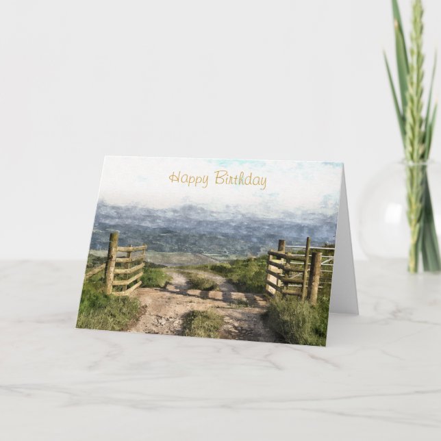 CARTÃO ESTRADA DE MONTANHA (Frente)