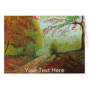 Cartão Estrada do diafragma