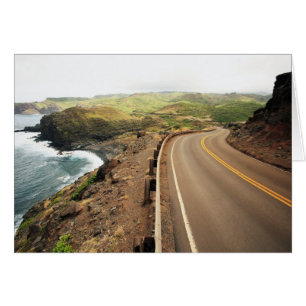 Cartão Estrada litoral