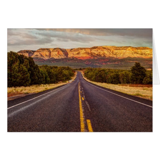 Cartão Estrada Para Aventura (Frente horizontal)