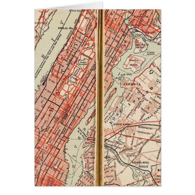 Cartão Estradas de bicicleta em Nova York e Connticut 8 (Frente)