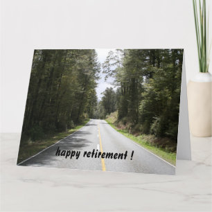 Cartão estradas grandes