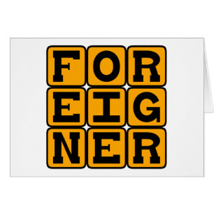 Cartão Estrangeiro, forasteiro