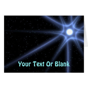 Cartão Estrela brilhante