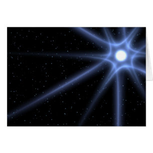 Cartão Estrela brilhante