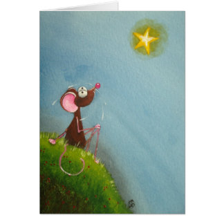 Cartão Estrela brilhante