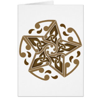 Cartão Estrela celta