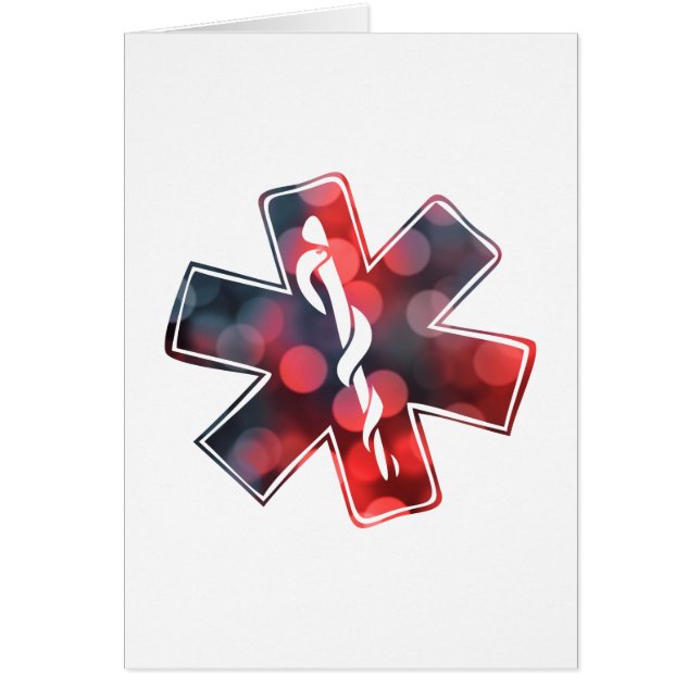 Cartão estrela da vida (Frente)