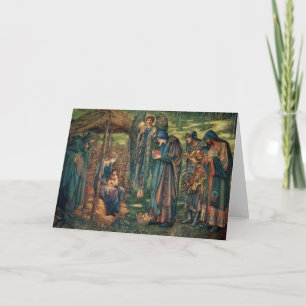 Cartão Estrela de Belém (por Edward Burne-Jones)