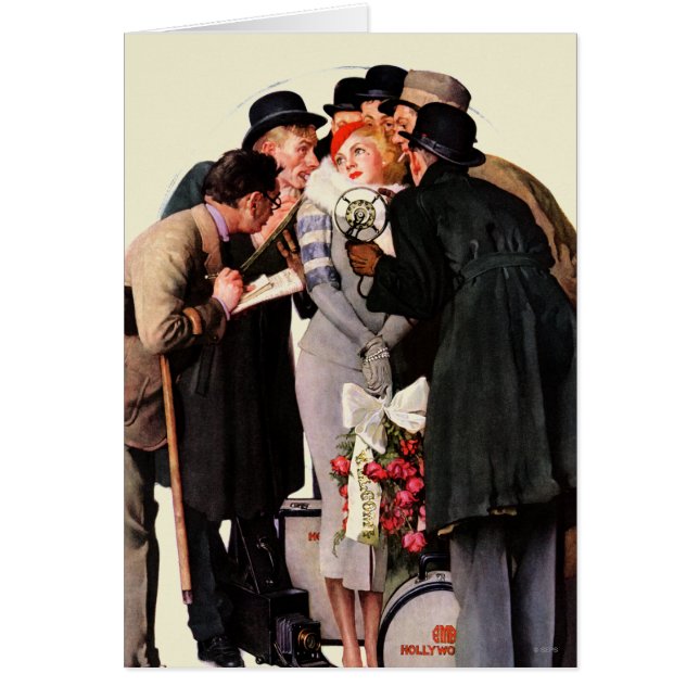 Cartão Estrela de Hollywood (Frente)