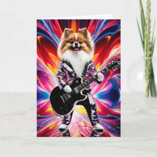 Cartão Estrela de Rock da Pomerânia