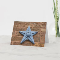Estrela em uma Parede Brick