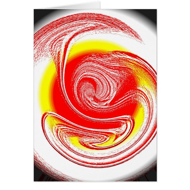 Cartão Estrela explosiva (Frente)