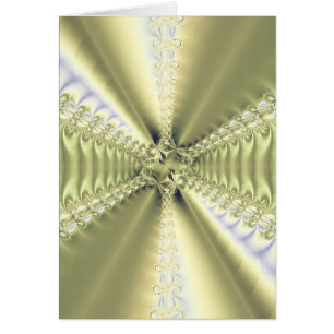 Cartão Estrela Metálica