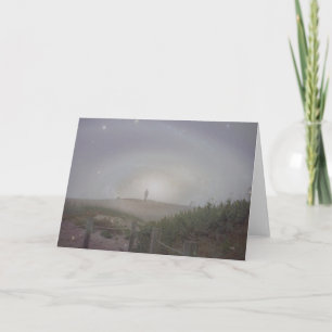 Cartão Estrela-Olhando o andarilho - olhando além