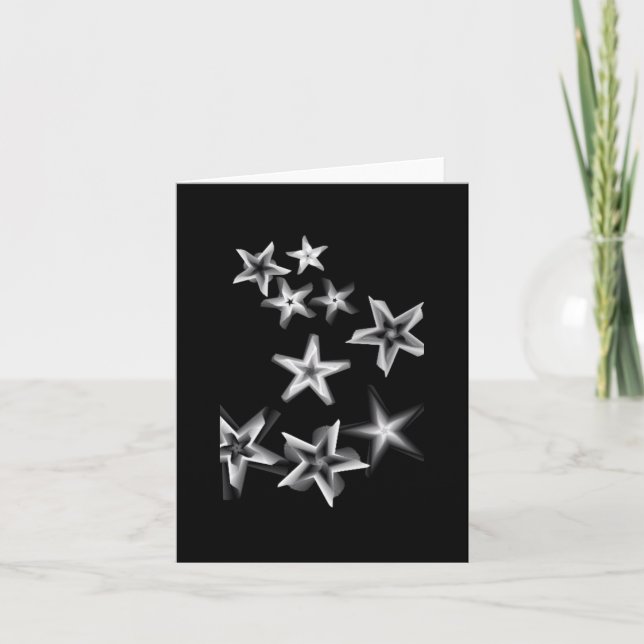 Cartão estrelas (Frente)