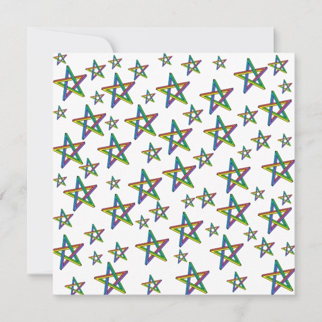 Cartão Estrelas (Frente)