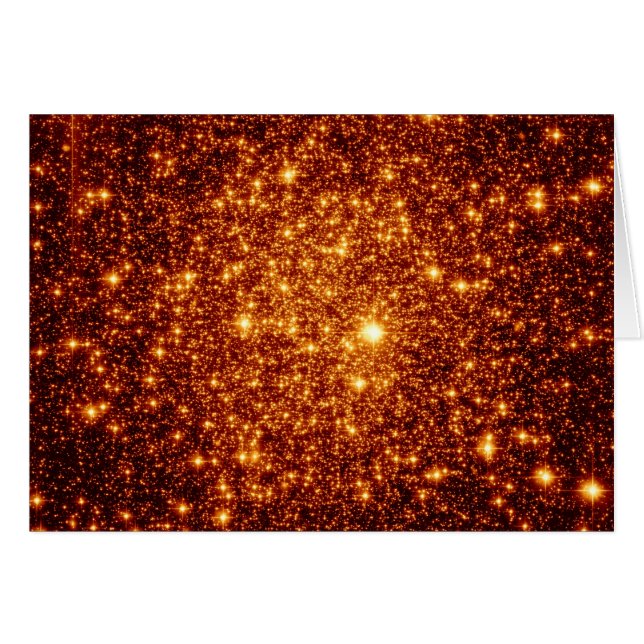 Cartão Estrelas de cobre (Frente Horizontal)