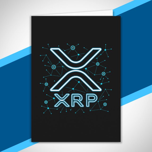 Cartão Estrelas de Criptomoeda XRPL Blockchain Crypto XRP (Criador carregado)