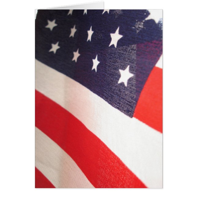 Cartão Estrelas e faixas (Frente)