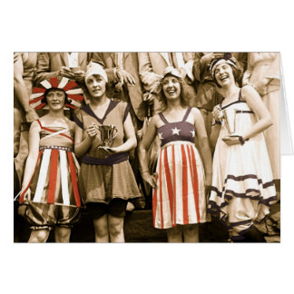 Cartão Estrelas & listras para sempre