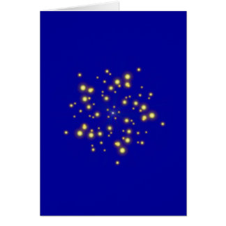 Cartão Estrelas vórtice star whirlpool
