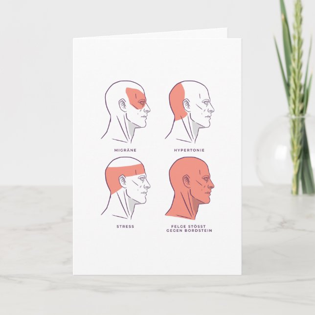 Cartão Estresse Engraçado (Frente)