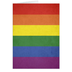 Cartão Estrias arco-íris