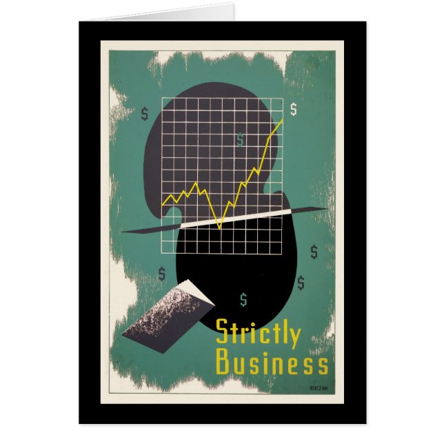 Cartão Estritamente negócios (Frente)