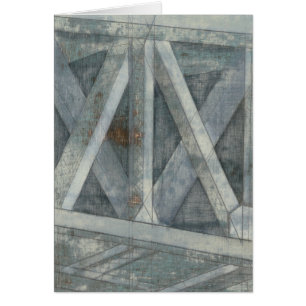 Cartão Estrutura industrial Ponte