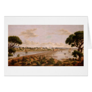 Cartão Estuário de Oakland perto do lago Merritt (1232A)