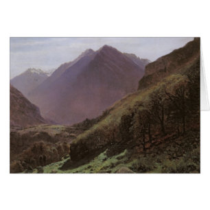 Cartão Estudo da montanha, c.1840-43