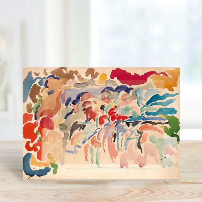 Cartão Estudo de cor | Rik Wouters (Criador carregado)