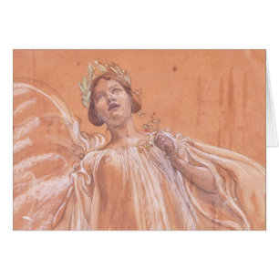 Cartão Estudo de Jenny Lind