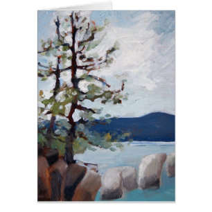 Cartão Estudo de Lake Tahoe