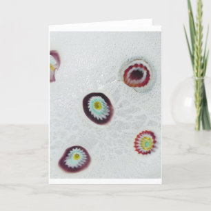 Cartão Estudo Detalhado de Murano Millefiori