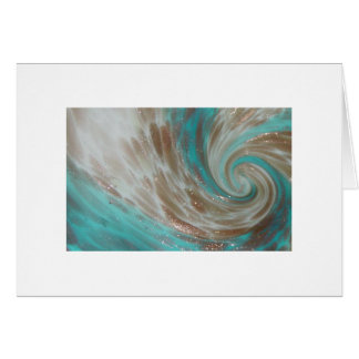 Cartão Estudo Detalhado do Cobre Swirl Murano