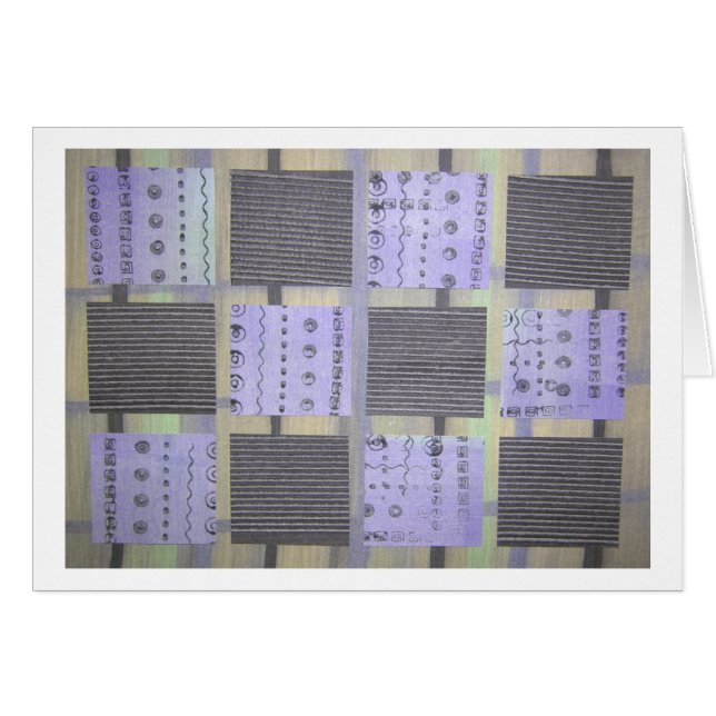 Cartão Etapas do jardim uma de cada vez (Frente Horizontal)