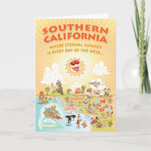 Cartão Eternal Summer is Every Day of the Week Card