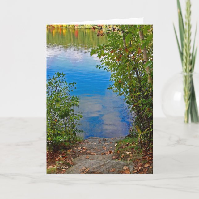 Cartão Eternity in Each Moment: (Frente)