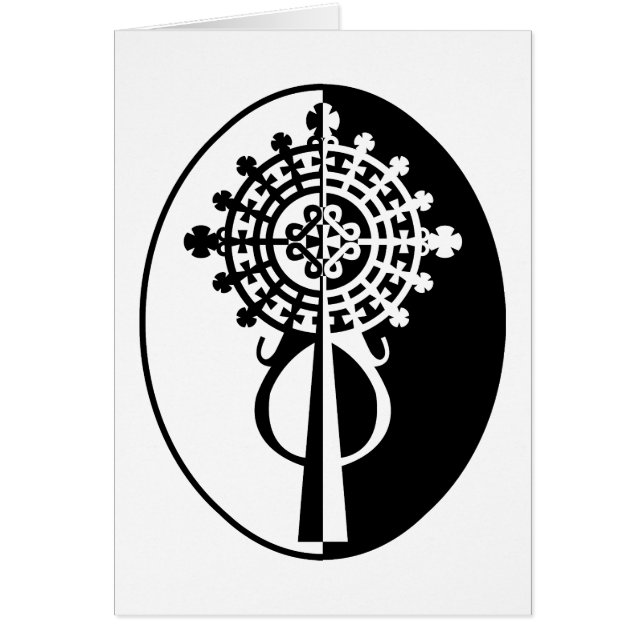 Cartão Ethiopian Processional Cross-II (Frente)