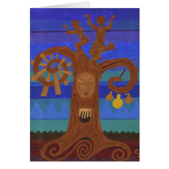 Cartão EthnomusicoloTree: Zimbabwe (Frente)