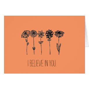 Cartão Eu acredito em você
