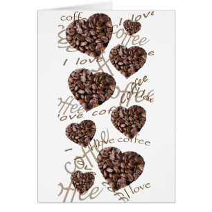 Cartão Eu Adoro Café!