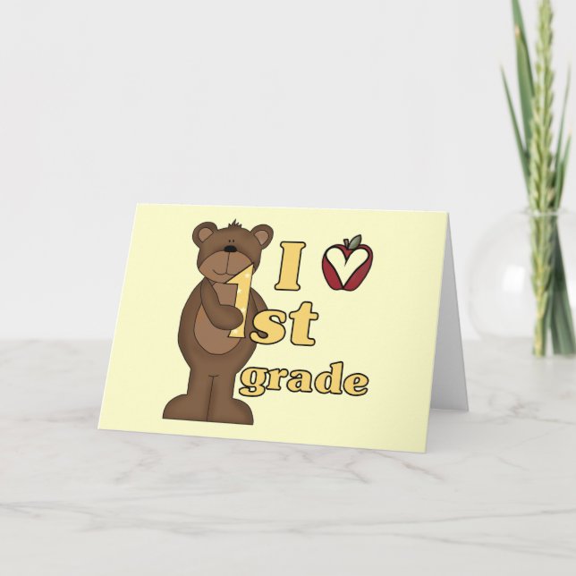 Cartão Eu adoro Camisetas e presentes da rua (Frente)