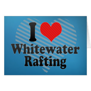 Cartão Eu Adoro Rafa Whitewater