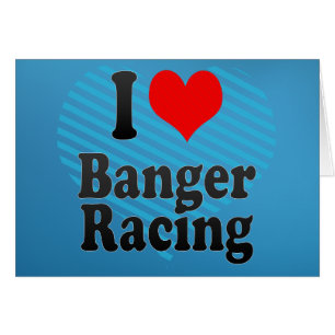 Cartão Eu amo a competência do Banger