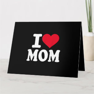 Cartão Eu Amo a Mamãe